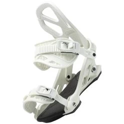 Arbor Hemlock 2023 Snowboard Bindings - White