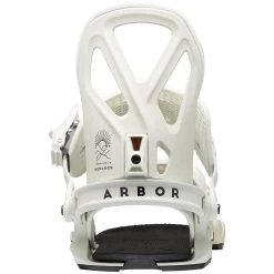 Arbor Hemlock 2023 Snowboard Bindings - White -Snow Warm Clothing 013576522135 3