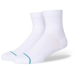 Stance Icon Quarter 3 Pack Socks - White