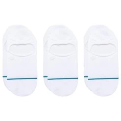 Stance Icon No Show 3 Pack Socks - White