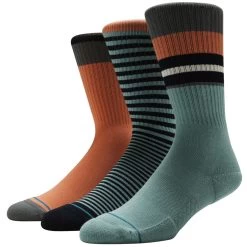 Stance Neptune Crew 3 Pack Socks - Multi