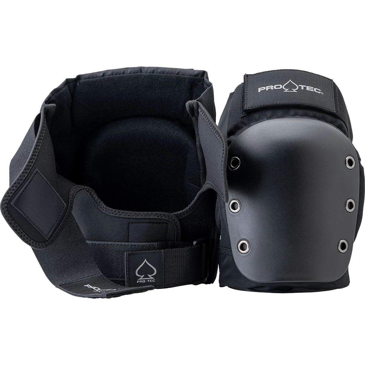 Pro-Tec Street Knee And Elbow Open Back Combo Pads - Black 4 Pro-Tec Street Knee And Elbow Open Back Combo Pads - Black - Image 2