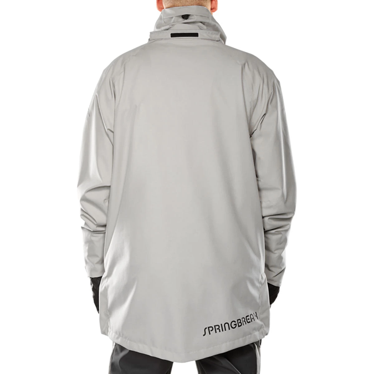 Thirty Two Spring Break Pintail Powder Pa Snowboard Jacket - Gravel 4 Thirty Two Spring Break Pintail Powder Pa Snowboard Jacket - Gravel - Image 2