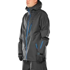 Thirty Two Grasser 2023 Snowboard Jacket - Black -Snow Warm Clothing 194691276872 3