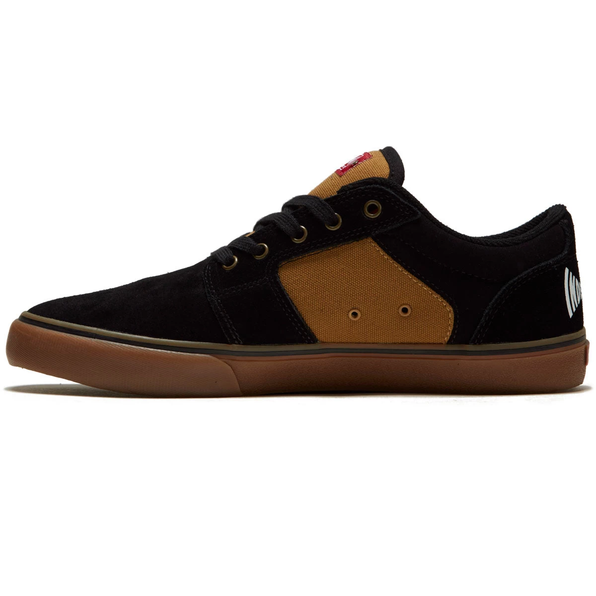 Etnies Barge Ls X Independent Shoes - Black/Brown 4 Etnies Barge Ls X Independent Shoes - Black/Brown - Image 2