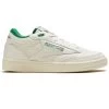Reebok Club C Mid II Vintage Shoes - Chalk/Glen Green/Classic White