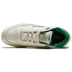 Reebok Club C Mid II Vintage Shoes - Chalk/Glen Green/Classic White -Snow Warm Clothing 194820649959 3
