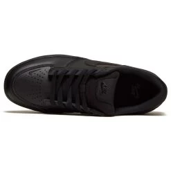 Nike SB Force 58 Premium Leather Shoes - Black/Black/Black/Black -Snow Warm Clothing 195242580868 3