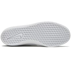 Nike SB Force 58 Premium Leather Shoes - White/White/White/White -Snow Warm Clothing 195242581025 4
