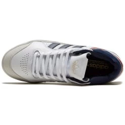 Adidas Tyshawn Shoes - White/Collegiate Navy/Grey -Snow Warm Clothing 195746096087 3