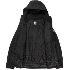 Volcom 2836 Insulated Snowboard Jacket - Black -Snow Warm Clothing 196134107996 4