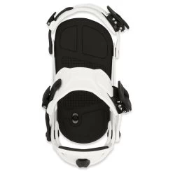 Ride A-4 2024 Snowboard Bindings - White -Snow Warm Clothing 196222114356 4