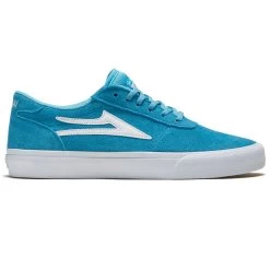 Lakai Manchester Shoes - Cyan Suede