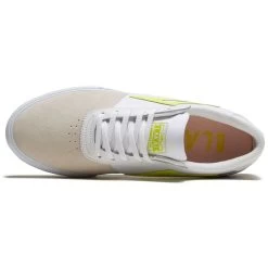 Lakai Manchester Shoes - White/Neon Suede -Snow Warm Clothing 196377099669 3