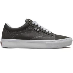 Vans Skate Old Skool Shoes - Pewter/True White