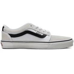 Vans Chukka Low Sidestripe Shoes - White/Black/Gum