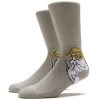 RIPNDIP Nermal S Thompson Socks - Sand -Snow Warm Clothing 196647002016 1