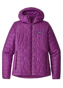 Patagonia Women's Nano Puff Hoody -Snow Warm Clothing 20182019patagoniawomensnanopuffhoodyikatpurple