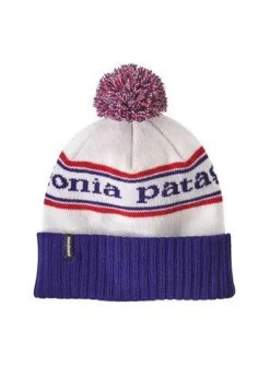 Patagonia Powder Town Beanie -Snow Warm Clothing 2122 patagonia powdertownbeanie parkstripevikingblue