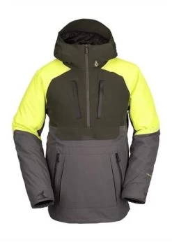 Volcom Men's Brighton Pullover - 2022 Model -Snow Warm Clothing 2122 volcom mensbrightonpullover darkgrey