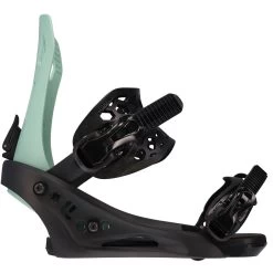 Flux EM 2023 Snowboard Bindings - Green -Snow Warm Clothing 4973007977896 4