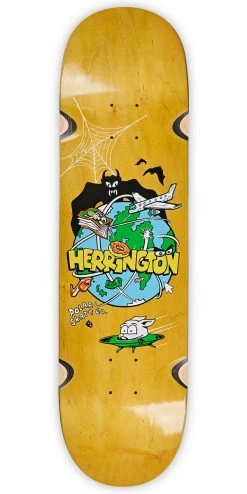 Polar Aaron Herrington Planet Herrington Wheel Well Skateboard Deck - 8.50"