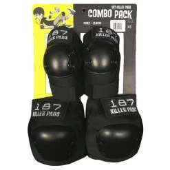 187 Combo Pack Pads - Black