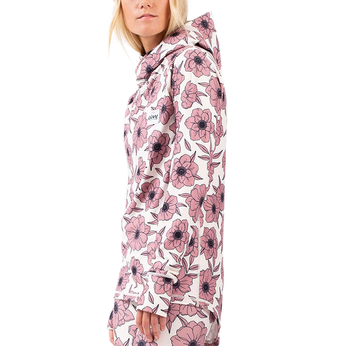 Eivy Icecold Hood Top Snowboard Base Layer - Wall Flowers 5 Eivy Icecold Hood Top Snowboard Base Layer - Wall Flowers - Image 3