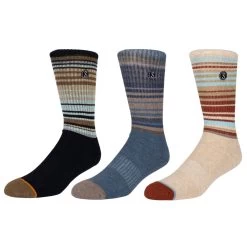 Salty Crew Outskirts 3 Pack Of Socks - Assorted
