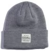 Coal The Uniform Mid Beanie - Heather Grey -Snow Warm Clothing 840056928671 1