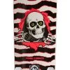 Powell Peralta Old School Ripper Shape 144 Skateboard Complete - White/Pink - 10.00"