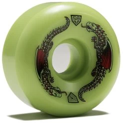 Powell Peralta Powell-Peralta Dragon Formula 93A Skateboard Wheels - Green - 58mm