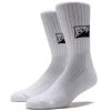 Last Resort AB Heel Tab Dress Socks - White