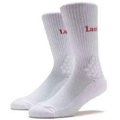Last Resort AB Right Angle Bubble Socks - White