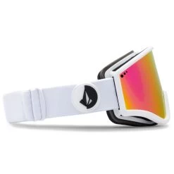 Volcom Yae Snowboard Goggles - Matte White/Pink Chrome -Snow Warm Clothing 884932381501 2