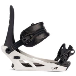 K2 Formula 2023 Snowboard Bindings - Black/White/Jake Kuzyk -Snow Warm Clothing 886745971344 3