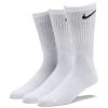 Nike SB Everyday Lightweight Crew Socks - White/Black - LG -Snow Warm Clothing 888407237287 1