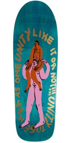 Unity On Top Skateboard Deck - 9.75"