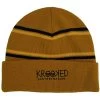 Krooked Krooked Eyes Beanie - Natural/Gold/Black -Snow Warm Clothing 888560285620 1