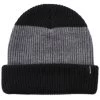 Brixton Polar Chunky Beanie - Heather Grey/Black 1 Brixton Polar Chunky Beanie - Heather Grey/Black -Snow Warm Clothing 888588765043 1