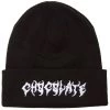 Chocolate Death Beanie - Black/White -Snow Warm Clothing 889846253562 1
