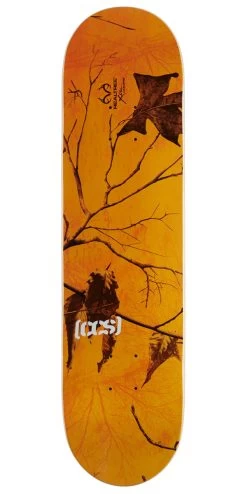 CCS X Realtree Logo Skateboard Deck - Blaze