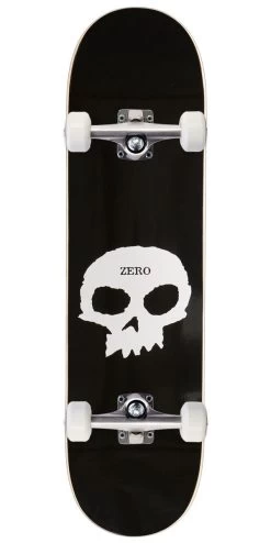 Zero Single Skull Skateboard Complete - 8.25"