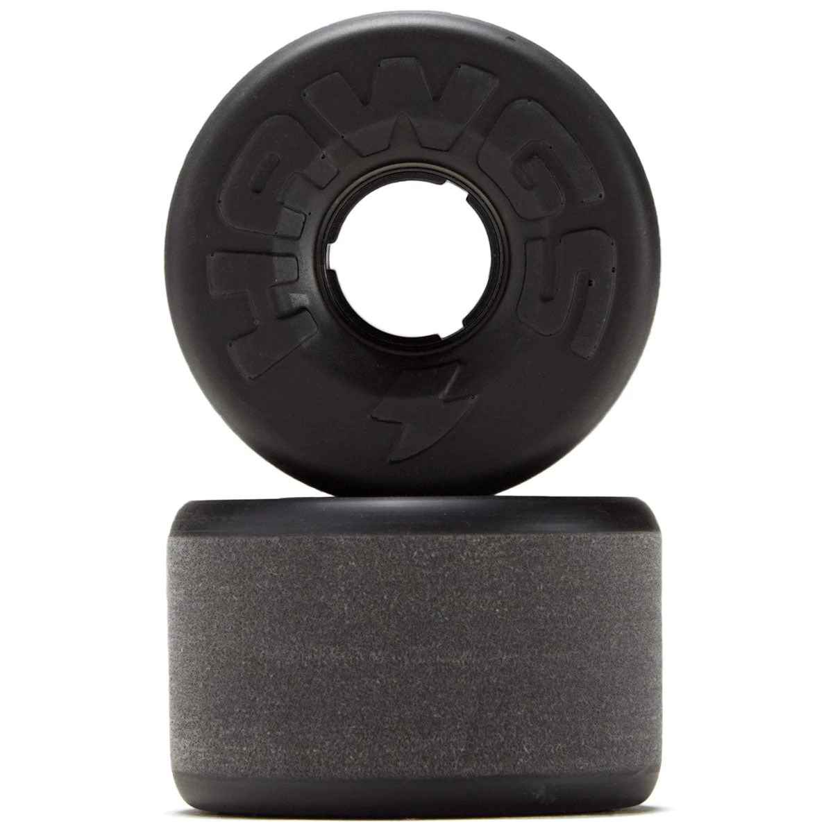 Hawgs EZ 78a Stone Ground Longboard Wheels - Black - 63mm 4 Hawgs EZ 78a Stone Ground Longboard Wheels - Black - 63mm - Image 2