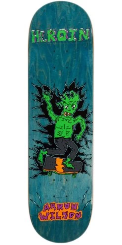 Heroin Wilson Dead Toon Skateboard Deck - 8.50"