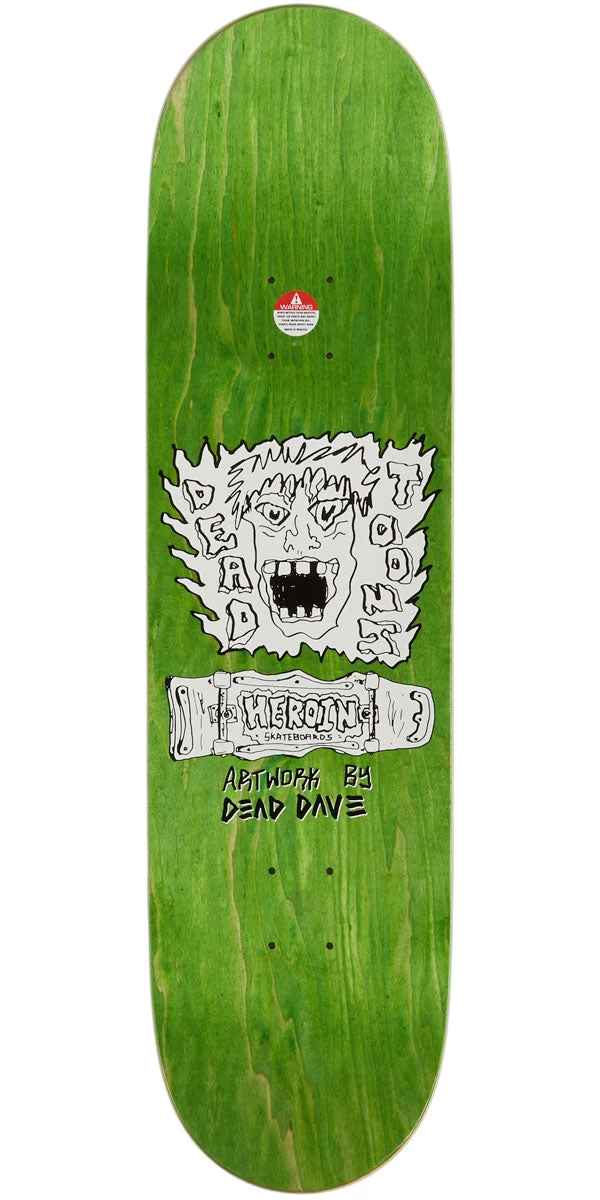 Heroin Wilson Dead Toon Skateboard Deck - 8.50" 4 Heroin Wilson Dead Toon Skateboard Deck - 8.50" - Image 2