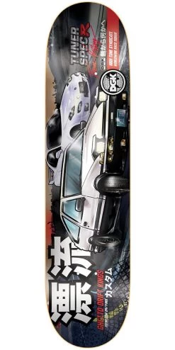 DGK Tuner Lenticular Skateboard Deck - 8.38" -Snow Warm Clothing BQ587B1 3