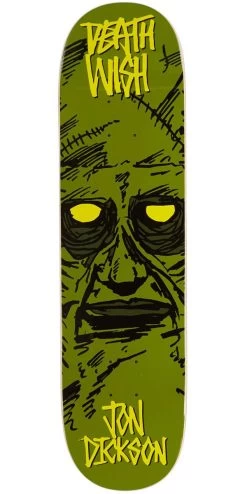 Deathwish Dickson Macabre Skateboard Deck - 8.00"