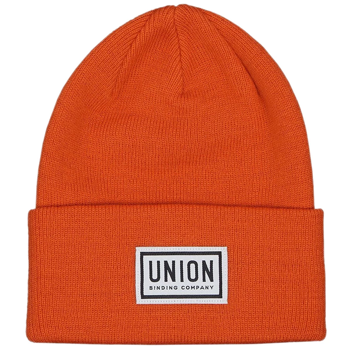 Union High Cuff Logo Beanie - Orange 3 Union High Cuff Logo Beanie - Orange