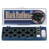Shorty's Black Panther Abec 5 Bearings - Blue